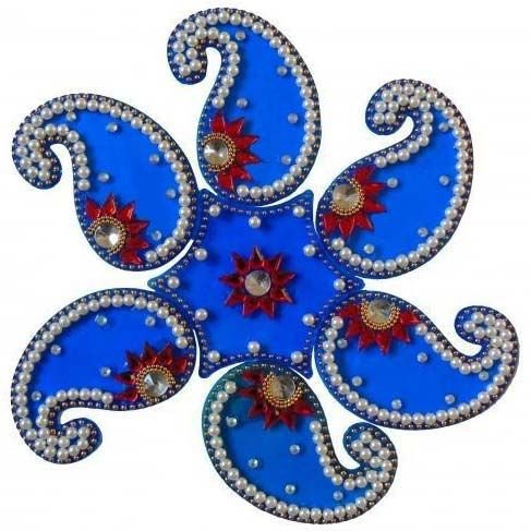 Acrylic Rangoli 06