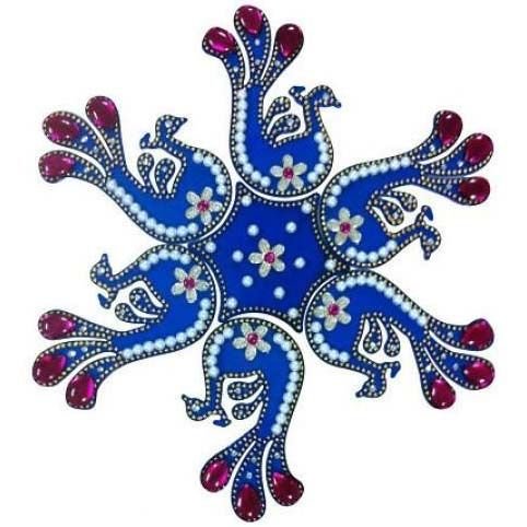 Acrylic Rangoli 02