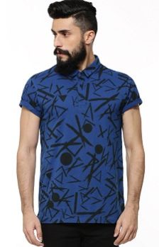 Blue Tee Polo T-Shirts