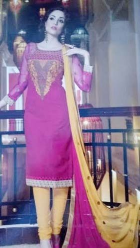 Ladies Unstitched Suit Material 02