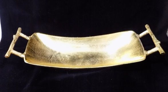 Brass Rectangular Platter 01