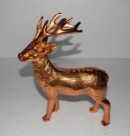 Copper Deer Statue 01