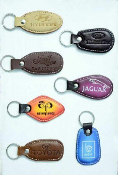 Promotional Leather Keychain 01