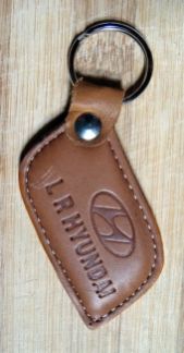 Promotional Leather Keychain 02