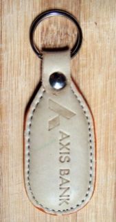 Promotional Leather Keychain 04