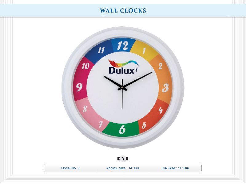 Promotional Wall Clock 01