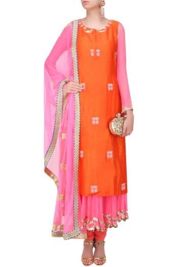 Embroidered Anarkali Suit 04