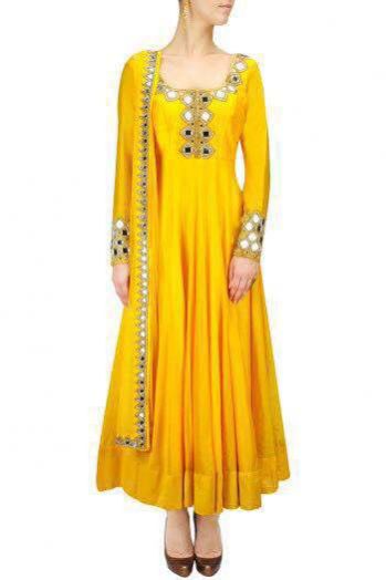 Embroidered Anarkali Suit 03