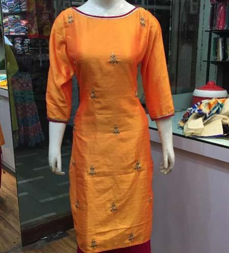 Hand Embroidered Kurti 03
