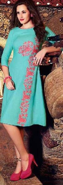 Machine Embroidered Kurti 05