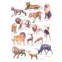 Brass Animal Statues