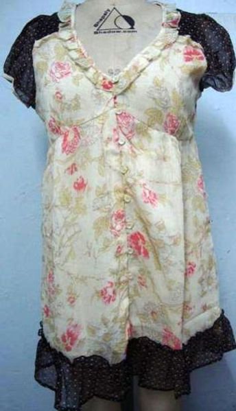 Ladies Cap Sleeve Top