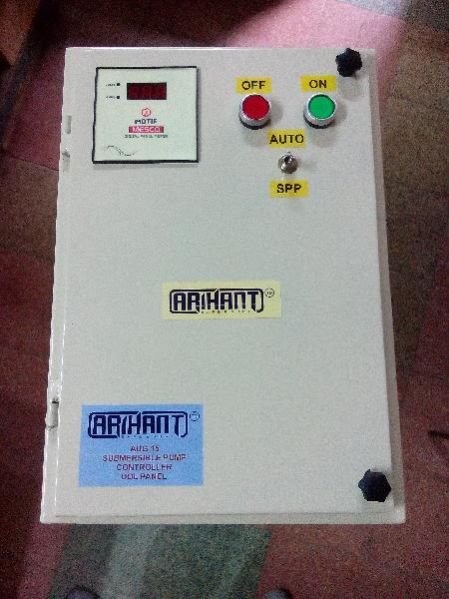 Submersible Pump DOL Control Panel (15 HP Outside View)