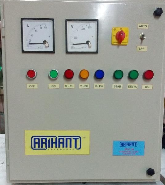 Submersible Pump Star Delta Control Panel (30 HP Outside View)