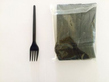 PS Colour Disposable Fork 02
