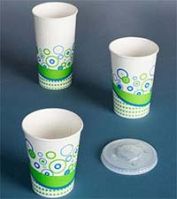 Disposable water Paper Glasses 01