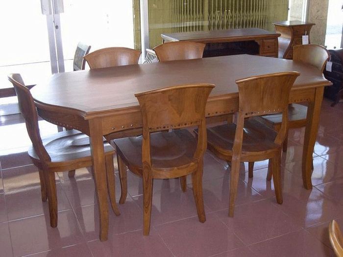 CID-05 Wooden Dining Table