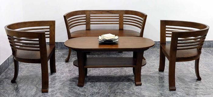 CIS-02 Wooden Sofa Set