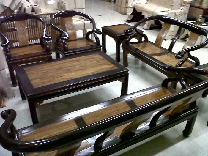 CIS-10 Wooden Sofa Set
