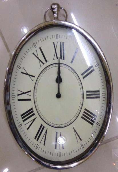 Oval Wall Clock 02