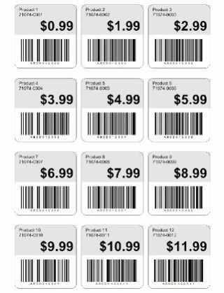 Barcode Sticker 01