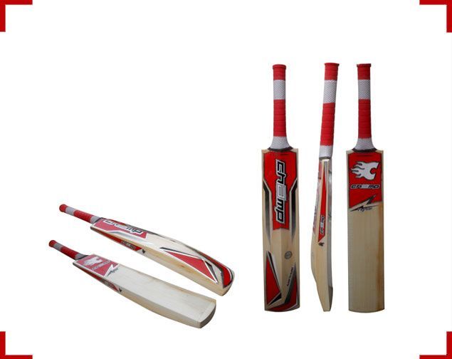Fighter Red English Willow Cricket Bats