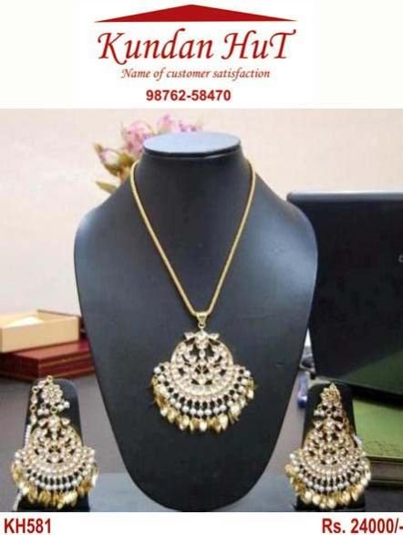 Kundan Pendant Set (KH581)
