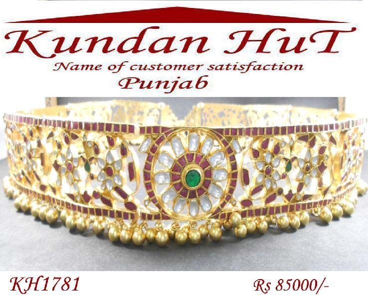Kundan Waist Belt (KH1781)