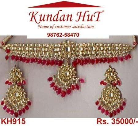Kundan Choker Set (KH915)