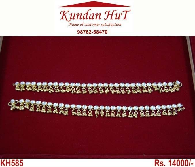 Kundan Anklets (KH585)