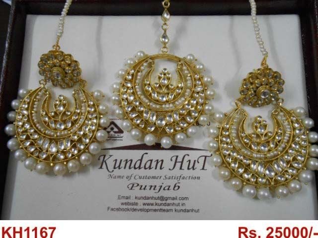 Kundan Maang Tikka Set (KH1167)