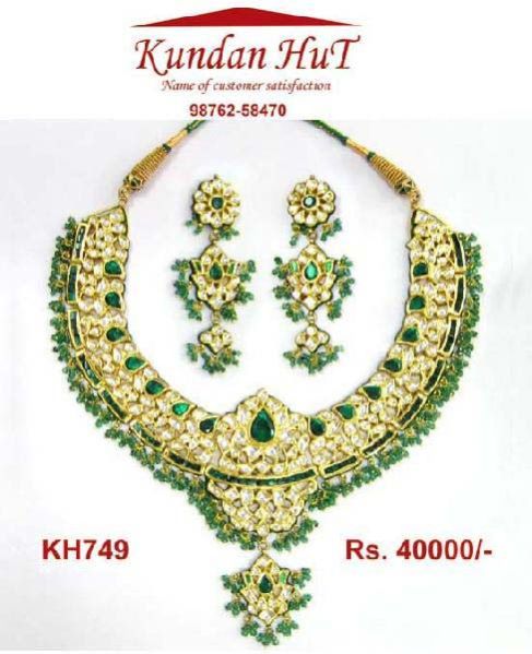 Kundan Necklace Set (KH729)