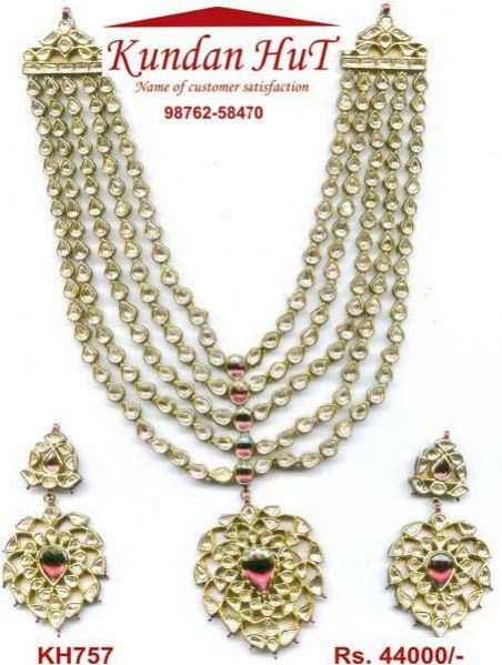 Kundan Necklace Set (KH757)
