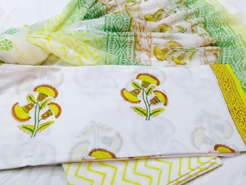 Jaipuri Cotton Salwar Suit Material 05