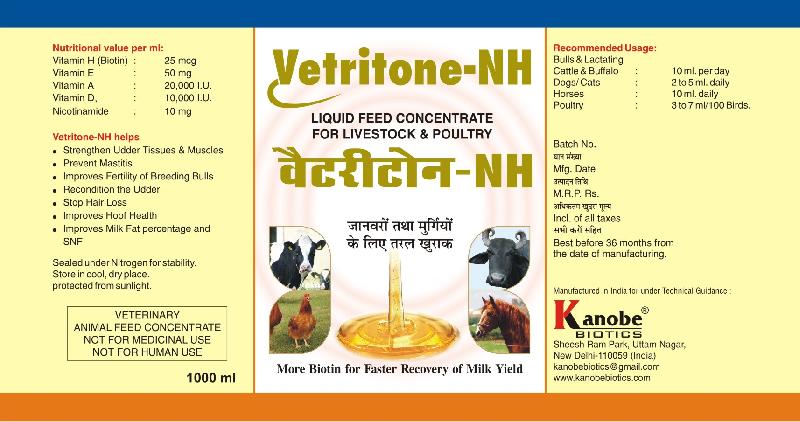 Vetritone - NH Supplement 01