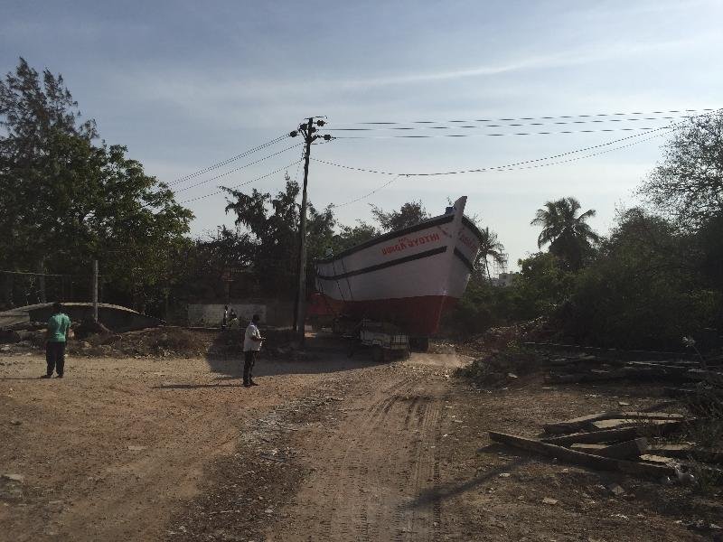 Fibre Fishing Boat 04