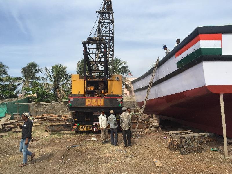 Fibre Fishing Boat 14