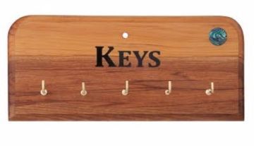 Wooden Key Hanger 04