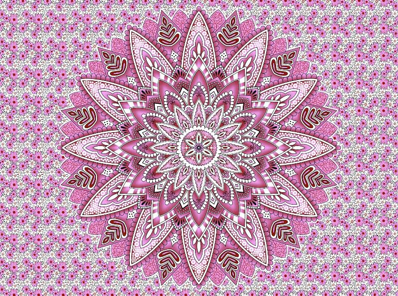 Designer Bed Sheet 06