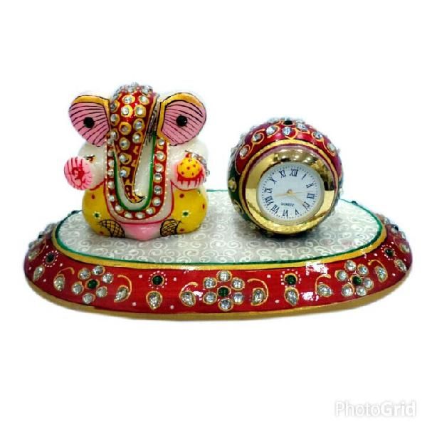 Marble Table Clock 06