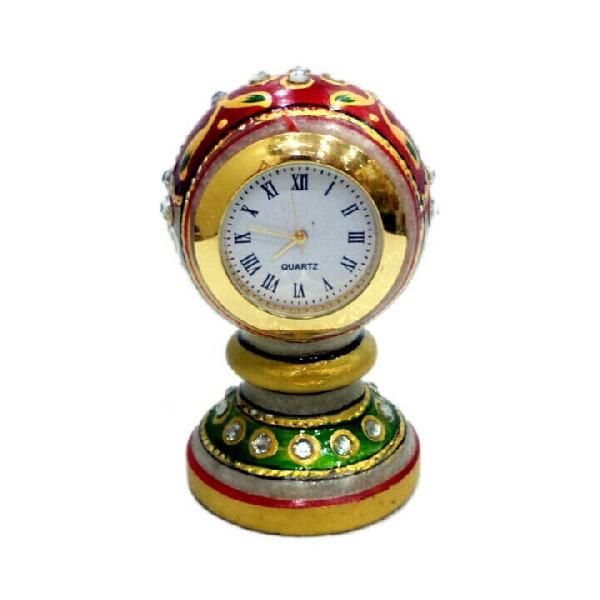 Marble Table Clock 09