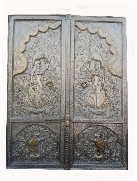 White Metal Doors 01