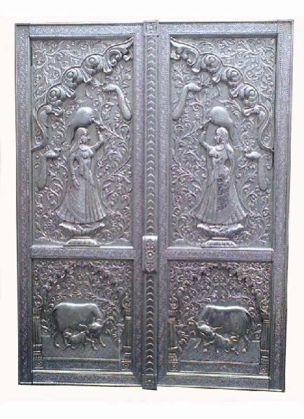 White Metal Doors 02