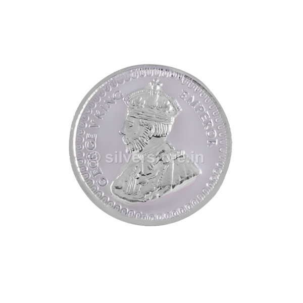 Silver King George Coin 02