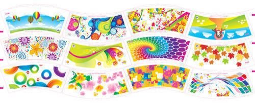 Multi Color Paper Cup Blanks