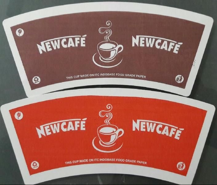 Single Color Paper Cup Blank 02