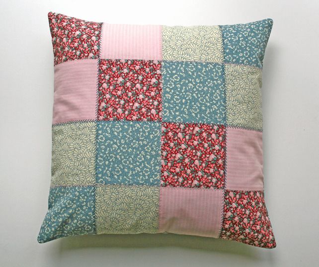 Patch Work Cushion Cover 02