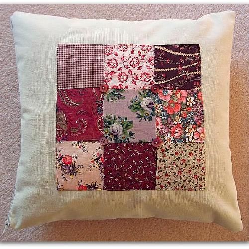 Patch Work Cushion Cover 03