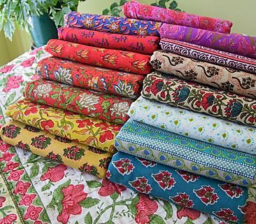 Printed Cotton Bedspreads 01