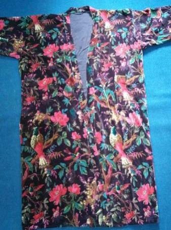 Printed Kimono Dress 01